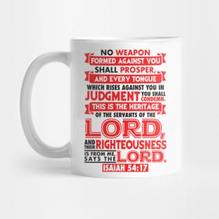 Isaiah 54:17 Mug